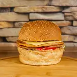 Double Chicken Burger With Cheese